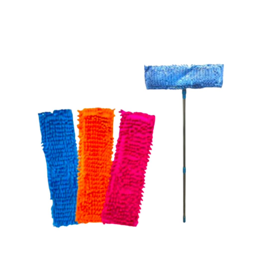 Rectangle Microfiber Mop With Handle